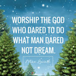 The North Pole or the Manger